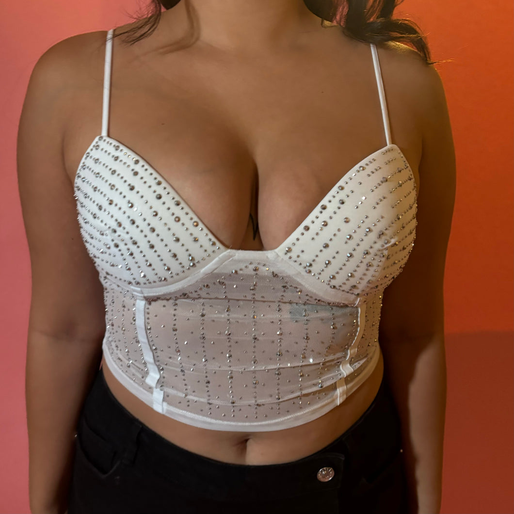 Bling Top (white)