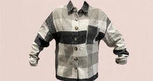 Load image into Gallery viewer, Aliyah Flannel (Black)
