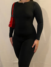 Load image into Gallery viewer, Open Back Jumpsuit (black)
